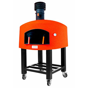 outdoor pizza oven red